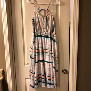 Lauren Conrad midi dress